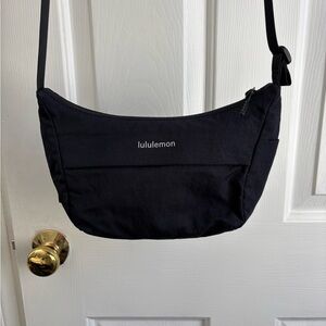 lululemon athletica Black Crescent Crossbody Bag